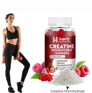 Suplemento Dietético Energético de Marca Privada OEM/ODM, Gomitas Pre-Entrenamiento con Creatina Monohidratada, Aumenta la Fuerza y la Resistencia - Product Image 4