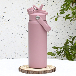 24oz 32oz 40oz Insulated Stainless Steel <b>Water</b> Bottle with Dual Lid Custom Logo Vacuum Flask for Sports Gym Outdoor <b>Bulk</b> - Product Image 1