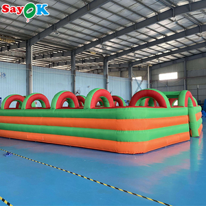 Pista de carreras inflable de Interior para niños, juguetes para montar, parachoques, pista de carreras inflable - Product Image 6