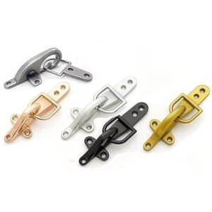 Screw Mounted <b>Jacket</b> Clasp Hardware Metal Hook Fasteners for Fireman Coats Bags Belts and Garment Accessories - Product Image 1