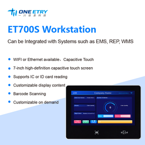 Không Dây Nhúng Máy Tính Máy Trạm Làm Việc Máy 7-Inch Cảm Ứng Điện Dung Hiển Thị Cho MES Làm Việc Điện Tử Vé Thông Minh Làm Việc - Product Image 3
