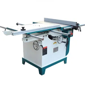 MJ113TB High quality Circular saw with sliding table double track pusher swing angle Sliding radial circular saw