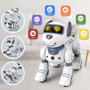 AiJH Stunt Dog RC <span class=keywords><strong>Robot</strong></span> <span class=keywords><strong>Jouet</strong></span>, Jouets Électriques Intelligents pour Chien, Jouets <span class=keywords><strong>Robot</strong></span> RC programmables par IA, qui marchent et dansent - Product Image 4