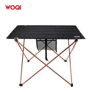 WOQI Portable Lightweight Oxford Material Mini folding outdoor camping table with Carrying Bag