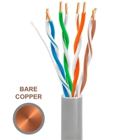 24awg 23awg Cuivre Cat6 FTP STP Câble 305m Réseau Extérieur UTP Câble Prix Par Mètre Cat6 SFTP Câble Cat5e Type