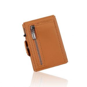 Cartera de Lujo para Hombre con Organizador de Tarjetas - Cuero PU con Cremallera y Bolsillo para Monedas (Éxito de Ventas 2025/Grabado de Logotipo Gratuito) - Product Image 4