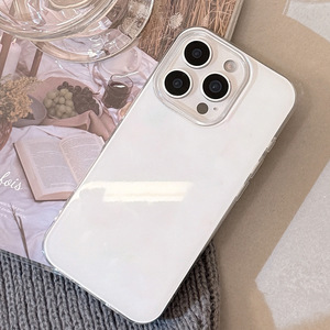 Funda rígida IMD de color sólido brillante, adecuada para iPhone 16, 17 Pro Max, funda anticaídas para iPhone 13 - Product Image 4