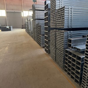 Niedriger MOQ Pre A36 Q235 Q345 Q195 S355JR S355 S355J2 St52 Sch160 Metall Feuerverzinktes Quadratrohr Preis für Bauvorhaben - Product Image 6