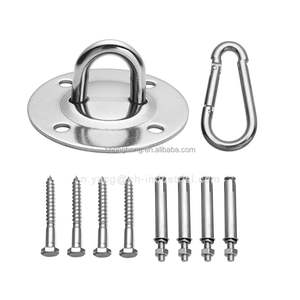 <span class=keywords><strong>Kit</strong></span> de suspension pour balançoire murale ou plafond, crochets <span class=keywords><strong>d</strong></span>'<span class=keywords><strong>ancrage</strong></span>, pièces de ressort pour hamac, acier inoxydable 304, <span class=keywords><strong>kit</strong></span> de suspension pour balançoire de yoga aérien - Product Image 5
