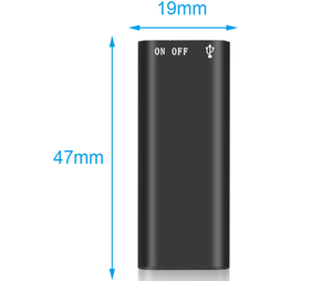 Enregistreur vocal <span class=keywords><strong>Dictaphone</strong></span> avec décodage WAV, qualité sonore HD 192 Kbps, enregistrement sur disque USB, segmentation - Product Image 5