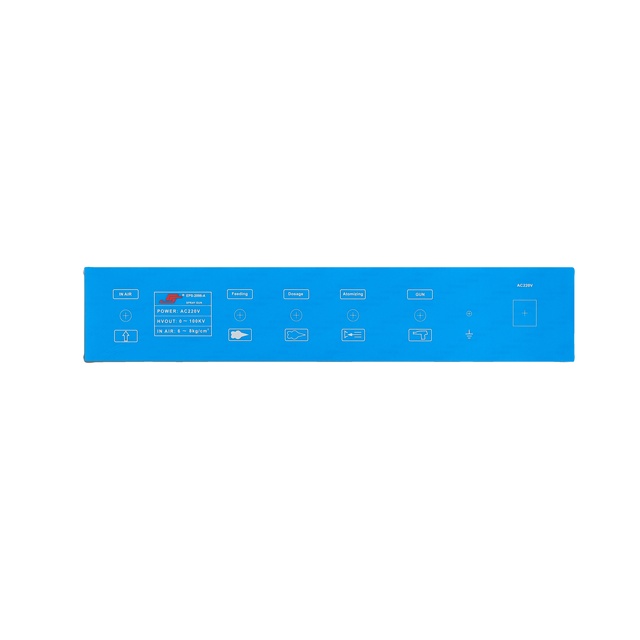 OEM Rectangular Waterproof Velvet Keyboard Type Film Panels for Lexan Polycarbonate Label Sheet Membrane Keypads