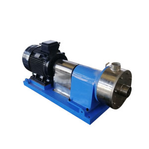 Homogénéisateur à cisaillement élevé série ELR1/6 en acier inoxydable, pompe monostade pour la production en série, broyage de fluides à haute viscosité et produits chimiques - Product Image 1
