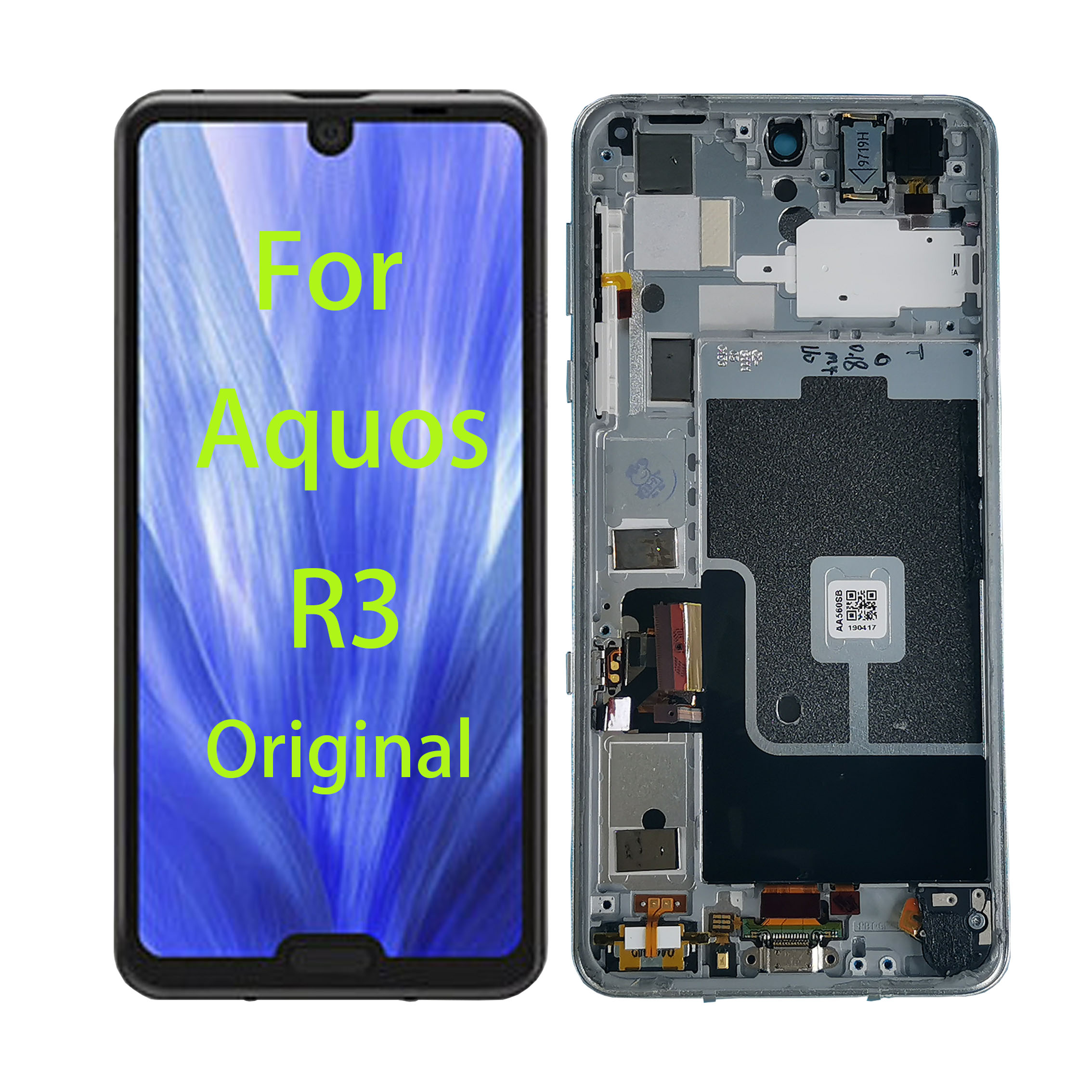 Sharp Aquos R3 - Premium LCD Display & Touch Screen Parts