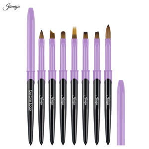 Set de Manicura Profesional <span class=keywords><strong>2023</strong></span>, Herramienta de Manicura con Férula Dorada Rosa, Pinceles para Dibujar y Pintar <span class=keywords><strong>Uñas</strong></span>, Set de Pinceles para Gel - Product Image 3