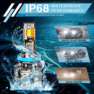 Tùy chỉnh Y28 300 Wát công suất cao Xe LED Đèn pha Bóng đèn H4 H11 <span class=keywords><strong>9005</strong></span> siêu Sáng 9006 9012 CANBUS H7 H1 Led Đèn Pha phục hồi - Product Image 5