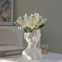 Buket Bunga Lily of the Valley Buatan Realistis Grosir, Sentuhan Lembut, Bunga Lonceng Putih untuk Dekorasi Rumah, Pernikahan, Hotel