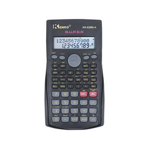 Calculatrice pour étudiants Kenko KK-82MS-A, 12 chiffres, alimentée par piles, usage général, modèle noir - Product Image 5
