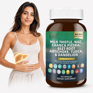 Fabricante de Suplementos Nutracéuticos Shecome, Suplemento de Cardo Mariano con NAC y Alcachofa para Apoyar la Salud del Hígado, 60 Cápsulas de Cardo Mariano - Product Image 1