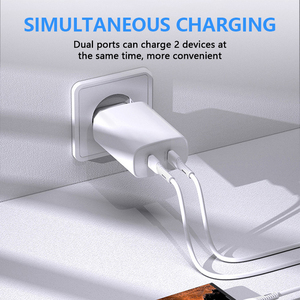 Nhà Máy Trực Tiếp Bán Buôn New Kr 2 <span class=keywords><strong>USB</strong></span> Loại C Nhanh Pd Tường 40W Kép <span class=keywords><strong>USB</strong></span>-C Sạc Cho Điện Thoại 14 - Product Image 5