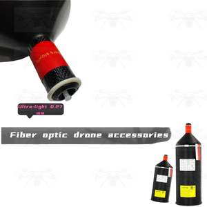 Dài Phạm Vi FPV UAV Drone Sợi Quang Truyền Thông Kit Với 0.3Mm-0.5Mm Cáp Vô Hình FC Kết Nối 5G Mạng - Product Image 4