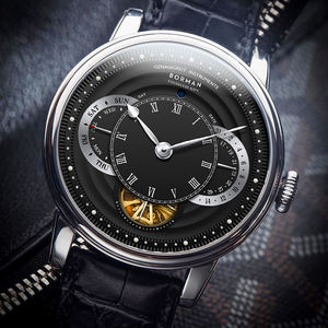 Reloj Mecánico Automático de Lujo para Hombre BORMAN OEM, Acero Inoxidable, Cristal de Zafiro, Resistente al Agua, Esfera Luminosa con Manecillas - Product Image 1