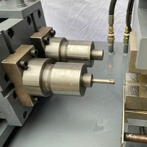 Alüminyum parçalar tüpler düzleştirme ve özel şekilli boru işleme için otomatik Servo yükleme boşaltma hidrolik yağ basın - Product Image 2