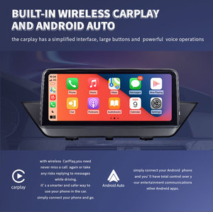 Radio Carplay Wireless 10,25" e Android Auto, Schermo Touch OEM, Telecamera Posteriore AHD e Amplificatore per Cruscotto <span class=keywords><strong>BMW</strong></span> X1 <span class=keywords><strong>E84</strong></span> - Product Image 2