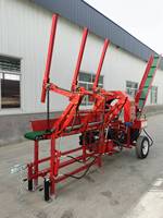Machine à bois forestier de 35 tonnes, moteur à essence de 35 CV, certifiée CE pour le traitement professionnel du bois, équipée d'un système d'alimentation par chaîne