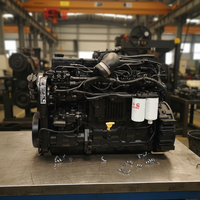 Motor Diésel Cummins QSL9.3 de Alta Eficiencia, Refrigerado por Agua, 9.3L, Unidad de Potencia para Construcción/Agricultura/Generación de Energía