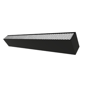 Lámpara de Techo LED Lineal Negra de Diseño para Comedor, 55x70mm, Iluminación Interior para Oficina, Moderna y Minimalista - Product Image 4