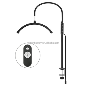 Lámparas de Escritorio Ajustables <span class=keywords><strong>para</strong></span> <span class=keywords><strong>el</strong></span> Hogar, Lámpara de Uñas con Clip y <span class=keywords><strong>Brazo</strong></span> Flexible <span class=keywords><strong>para</strong></span> Salón de Belleza, CRI 95, Luz de Luna <span class=keywords><strong>para</strong></span> Maquillaje LED y Fotografía - Product Image 1