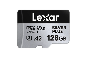 Carte MicroSDXC professionnelle SILVER PLUS 128 Go U3 A2 V30, livraison gratuite, offre spéciale - Product Image 3