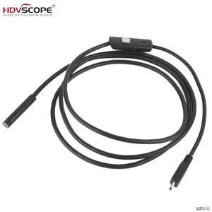 Pour usage médical, 1/<span class=keywords><strong>9</strong></span> "CMOS FOV 70 ° Angle de vision USB étanche IP67 7mm Endoscope pour Android avec câble souple/flexible 2M - Product Image 4