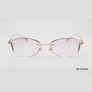 نظارات فاخرة مضادة للضوء الأزرق مع إطار مرصع بالألماس، نظارات مضادة للأشعة فوق البنفسجية للقراءة واستخدام الكمبيوتر، إطارات نظارات بصرية للنساء - Product Image 3