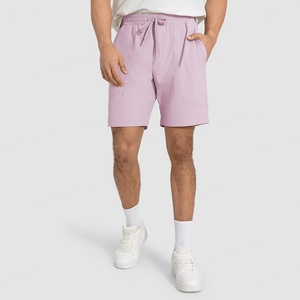 Nouveau stock en gros – Short de bain décontracté pour homme, en tissu polyester et toile, séchage rapide, respirant, avec logo personnalisé - Product Image 1