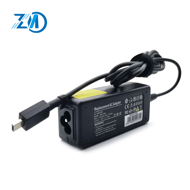 Wholesale Laptop Charger Adapter 33W for Asus EeeBook X205 X205T E202 19V 1.75A Micro USB Charger for Asus Laptop Adapte