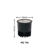 Module LED encastré GU10 D50mm 7W, homologué CE RoHS, design privé, meilleure qualité WeiYe LED