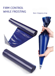 Herramienta para Pasteles, Venta Caliente, Bolsa de Crema <span class=keywords><strong>Desechable</strong></span> Azul para Fiestas de Cumpleaños, Bolsas de Repostería Engrosadas para Decoración DIY - Product Image 4