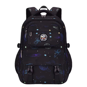 2025 Trio Starry Sky-Conjunto de mochila con temática para niños Diseño de dibujos animados de moda con cremalleras impermeables Conjunto de 3 piezas de moda - Product Image 5