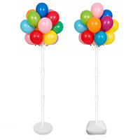 Kit de support de colonne de ballons professionnel moderne réutilisable, structure d'arche de ballons robuste pour fêtes, mariages, anniversaires, portable
