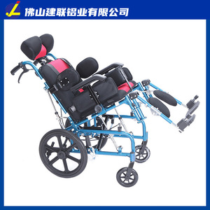 Silla de ruedas reclinable para niños Foshan Jianlian de aleación de aluminio JL9020L para rehabilitación de parálisis - Product Image 3
