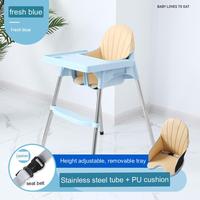 Chaise haute pour bébé en plastique bon marché, portable, pliable, de conception traditionnelle, pour l'alimentation à l'école