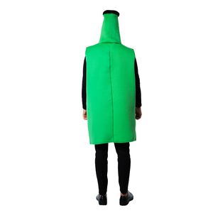Beer <b>Costume</b> Adult Unisex Party Stage Outfit Polyester Fiber Fun Dress Up Suit - Product Image 4