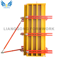 H20 Sistema de encofrado de pared de columna de viga de madera para construcción de hormigón