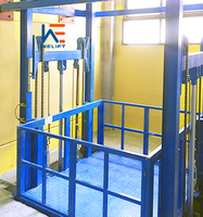 Ascenseur de Cargaison Portable Pas Cher, Élévateur de Cargaison 2 Tonnes 7 Tonnes, Prix de l'Élévateur de Cargaison