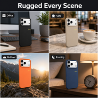 Coque de téléphone tendance à pois en silicone pour IP16 Pro Max 15 Pro avec cadre d'appareil photo métallique, anti-rayures, souple, fine et anti-poussière MQQ 100 pièces