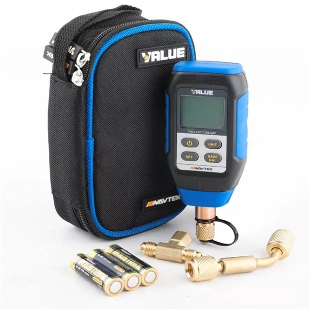 VALUE Digital Vacuum Gauge VMV-1 - High Precision Vacuum Electronics Digital Pressure Gauge Refrigerant Tool