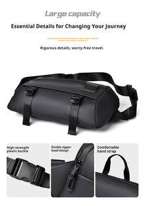 <span class=keywords><strong>Bolso</strong></span> <span class=keywords><strong>de</strong></span> pecho <span class=keywords><strong>deportivo</strong></span> <span class=keywords><strong>de</strong></span> moda <span class=keywords><strong>de</strong></span> alta calidad para <span class=keywords><strong>hombre</strong></span>, <span class=keywords><strong>bolso</strong></span> <span class=keywords><strong>de</strong></span> viaje y ocio impermeable Oxford - Product Image 4