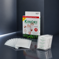 JUJUYN Patchs Relaxants pour les Pieds à la Poudre de Vinaigre et Vitamine C, Détoxifiants, Favorisant le Sommeil, Certifiés CE, Feuilles Adhésives 6x8cm, Soins de Santé