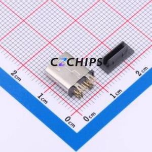 HC-TYPE C-16P-VS10.0-3A-02 USB Connector Through hole Component (THT) Connector Type-C USB 3.1 Female Through Hole - Product Image 2
